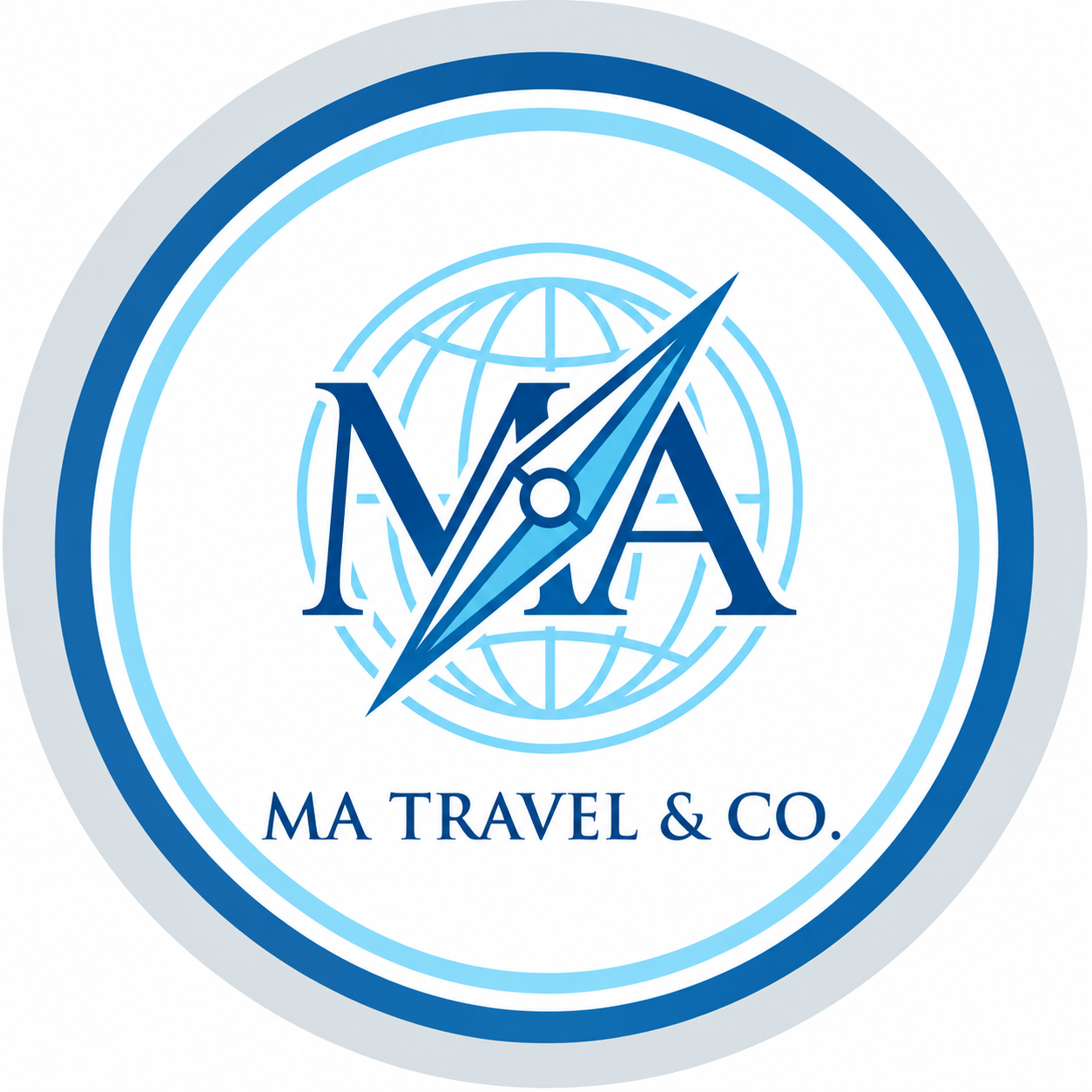 Logótipo MA TRAVEL & CO.