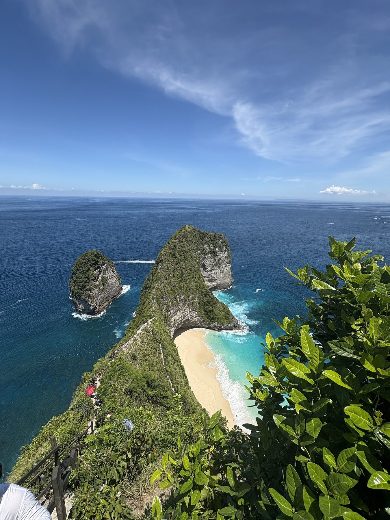 Kelingking Beach, em Nusa Penida, junto a Bali