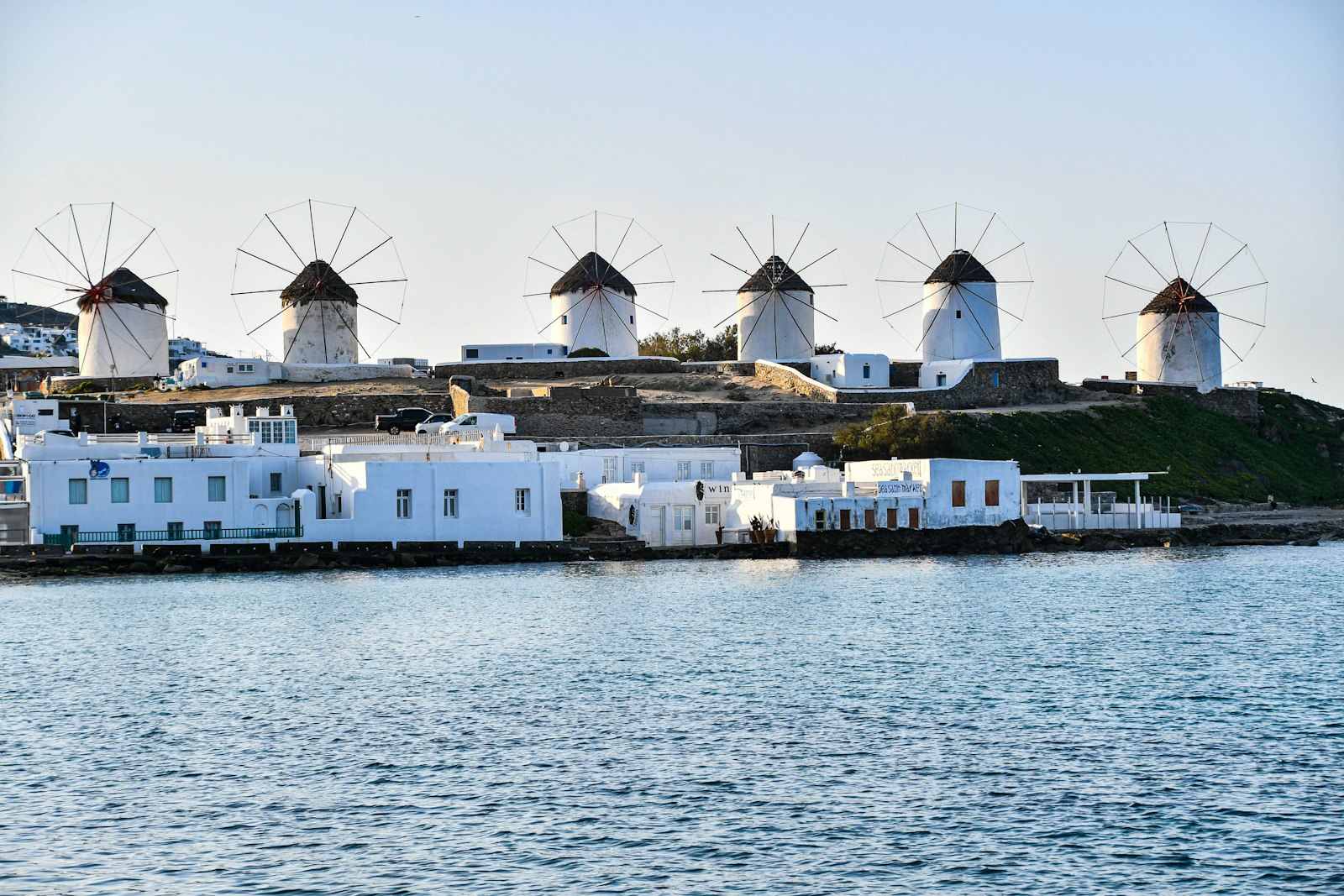 Moinhos de vento de Mykonos