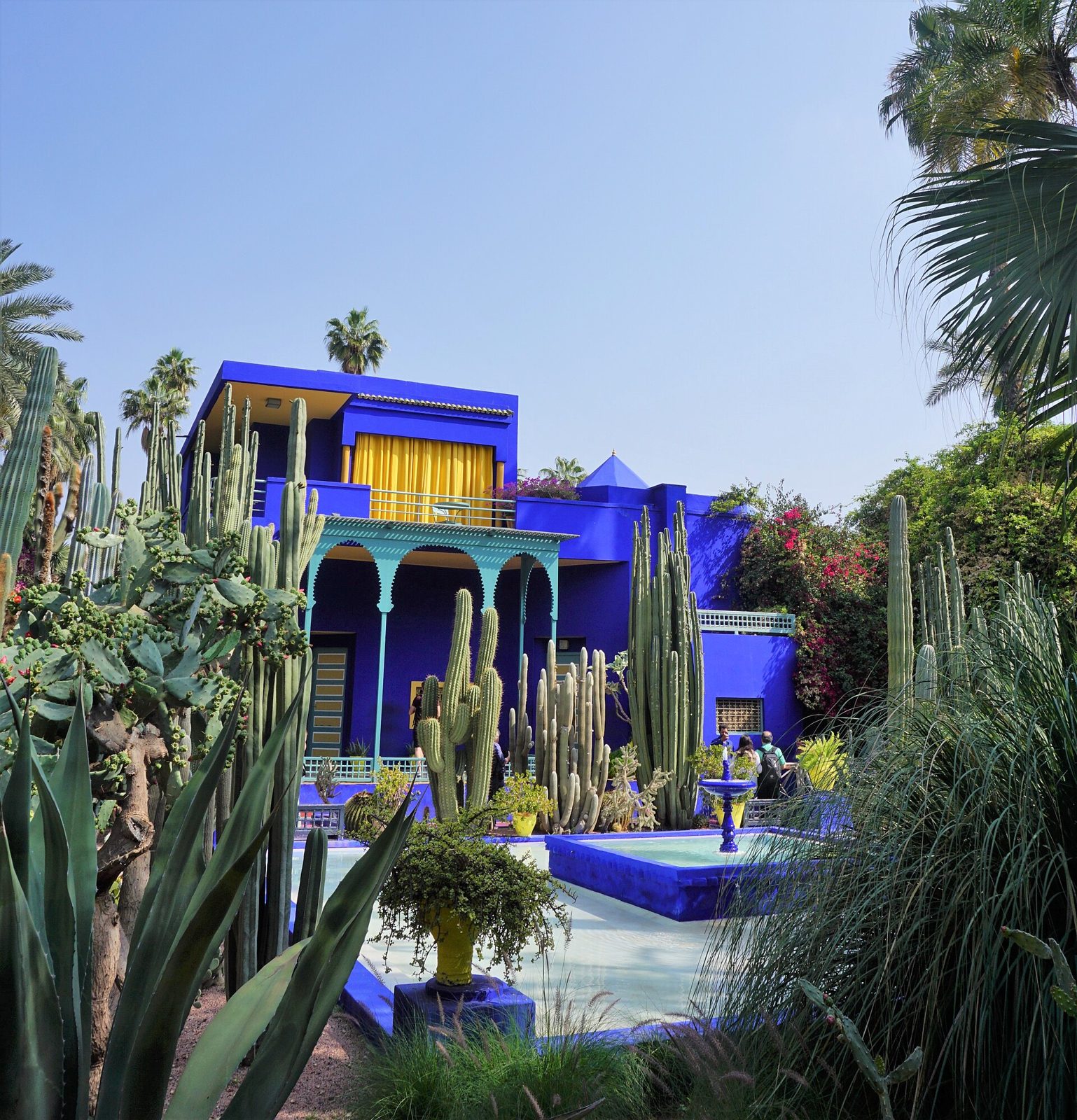 Jardim Majorelle, em Marraquexe