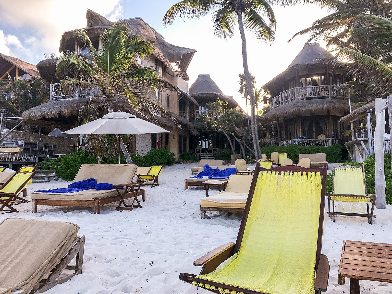 Resort de praia na Riviera Maya, México