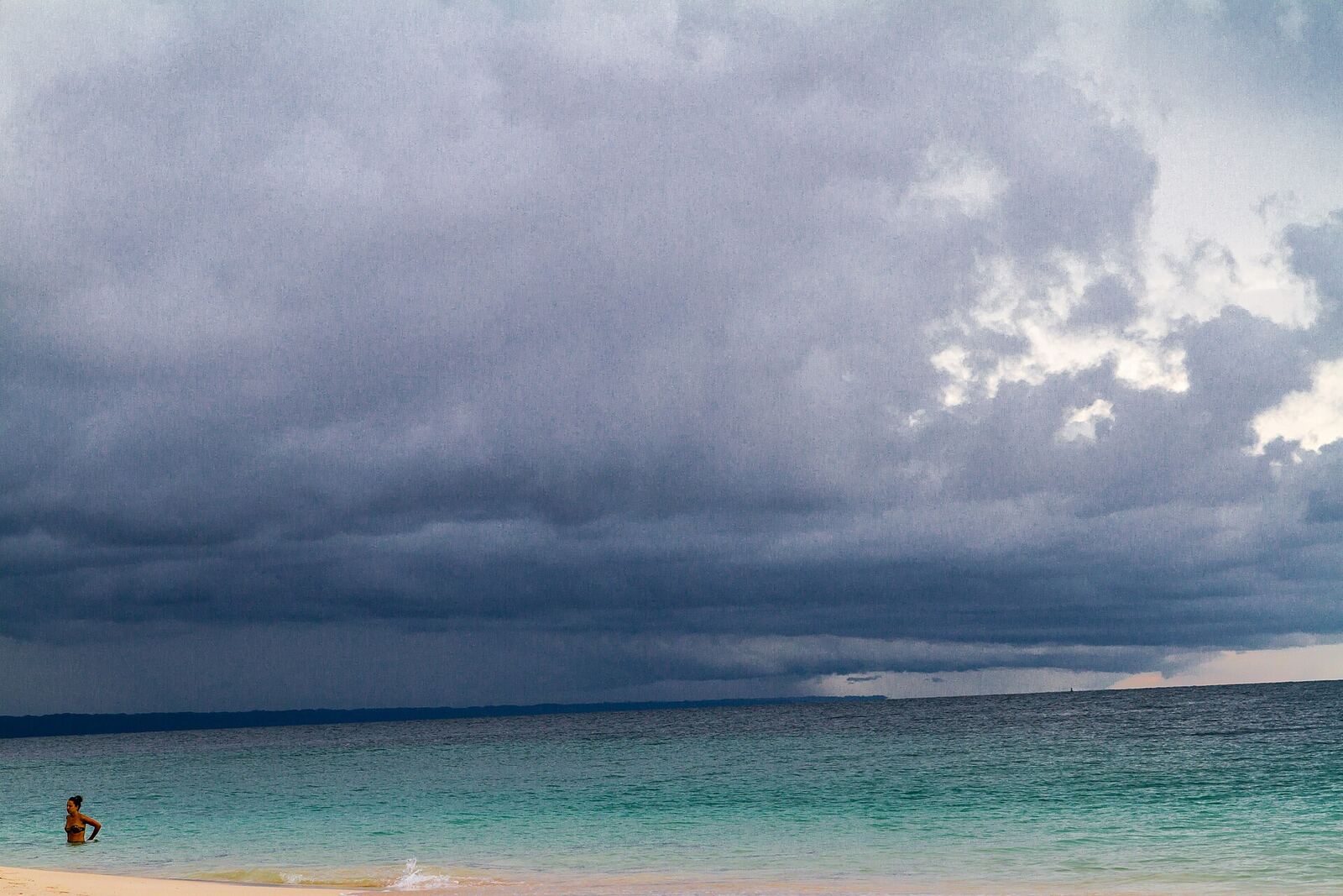 Cayo Levantado, na baía de Samaná