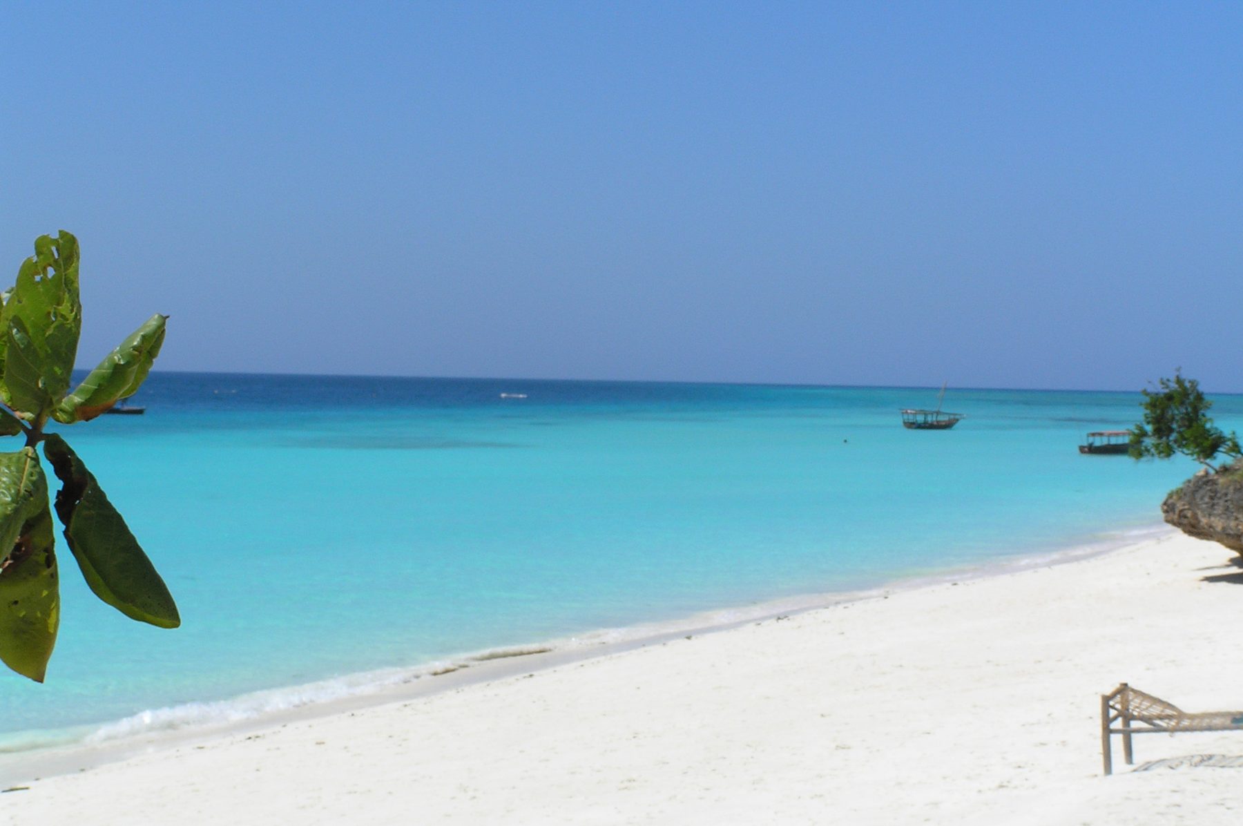 Praia de Nungwi, no norte de Zanzibar